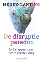 Boek cover De disruptieparadox van Menno Lanting