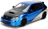 Fast and Furious: Brians Subaru Impreza STi Blue-Silver 1:24