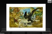 How to Train Your Dragon: How to Draw Your Dragon Unframed Art Print
