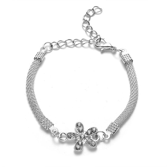 Armbandje met g-sleutel goud of zilver staal • Embrace Bijoux