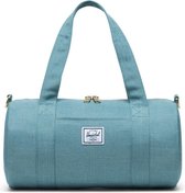 Herschel Sutton - Oil Blue Crosshatch | Duffle Mini Allrounder Weekendtas / Reistas / Sporttas - Verstelbare Schouderband - 7L - Blauw