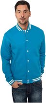 Urban Classics College jacket -XS- Sweat Blauw