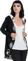 Jawbreaker Moonstone Cardigan Cardigan zwart-wit XXL