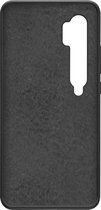 Azuri Xiaomi Mi Note 10 & 10 Pro hoesje - Siliconen backcover - Zwart