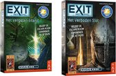 Spellenbundel - 2 stuks - Bordspel - Exit - Het Vergeten Eiland & Het Verboden Slot