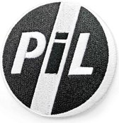 PIL Public Image Ltd Patch Circle Logo Zwart/Wit