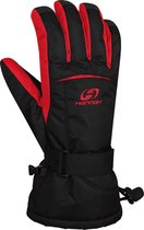 Hannah Handschoenen Brion Heren Polyamide Zwart/rood Maat L