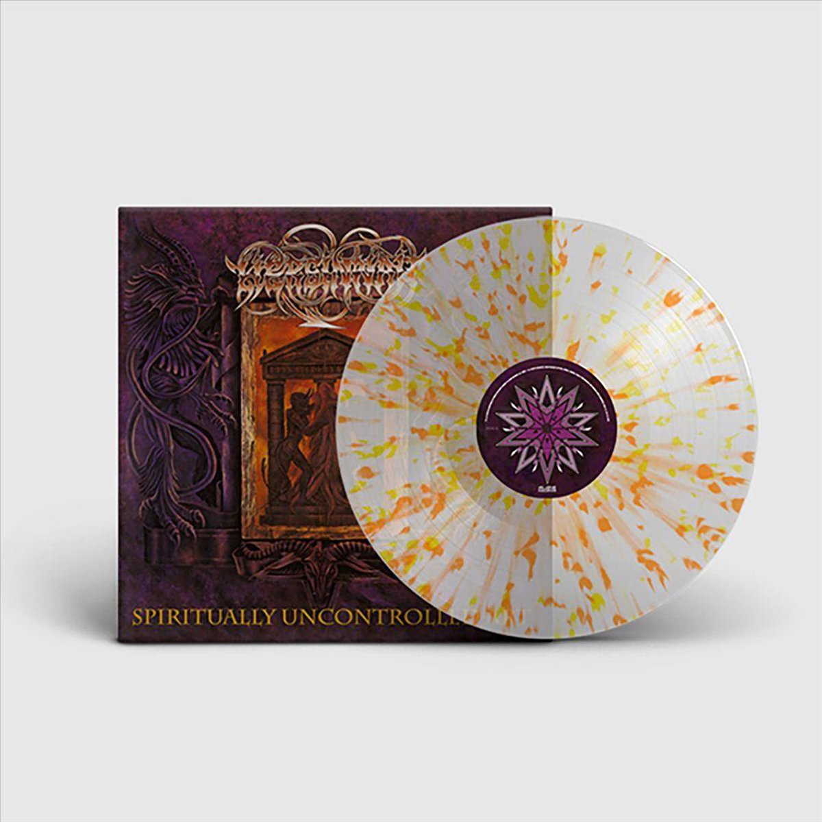 Spiritually Controlled Art (Etched Vinyl) (Clear/Orange/Yellow Splatter Vinyl)