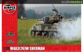 1:35 Airfix 1365 M4A3(76)W Sherman - Battle of the Bulge Plastic Modelbouwpakket