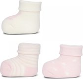 Babysokjes Ewers set 3 roze