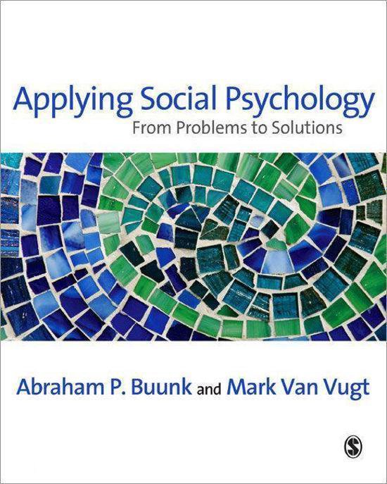 Applying Social Psychology - cover