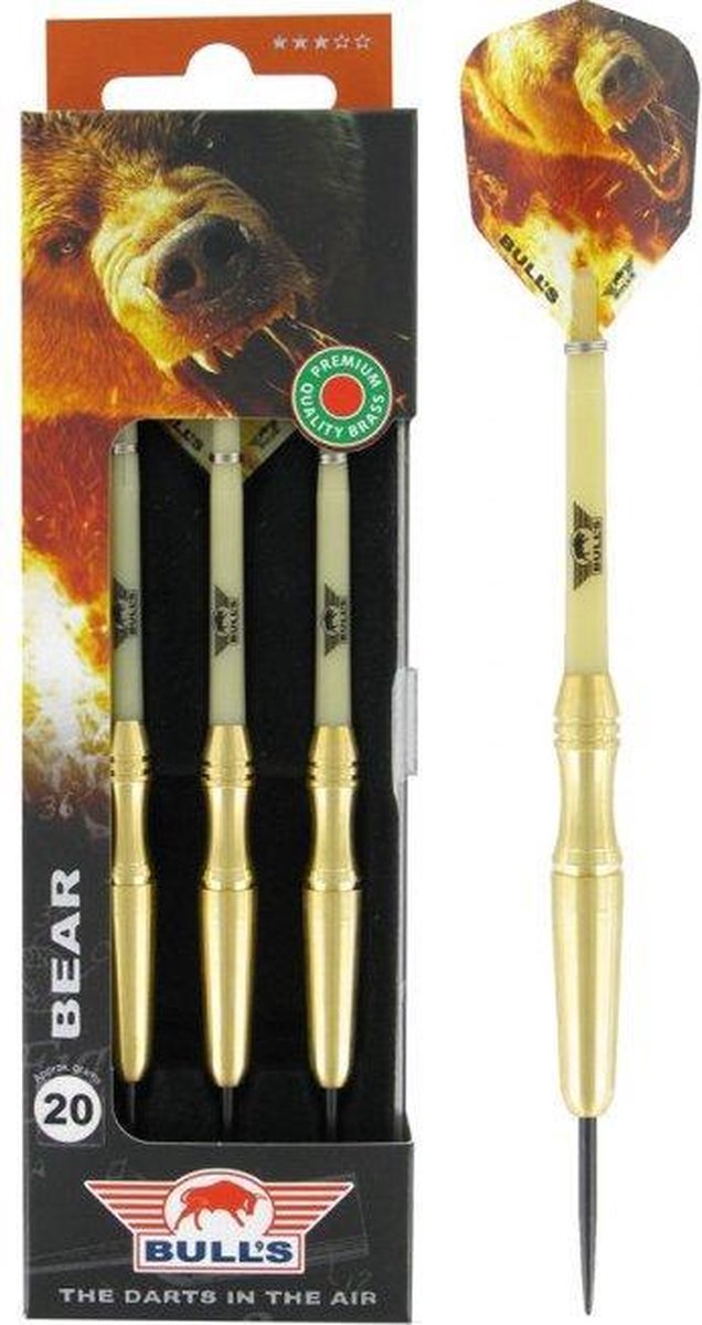Bull's Bear Brass 20 gram - Dartpijlen