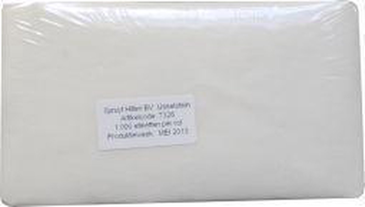 Spruyt Hillen Etiket transparant 35 x 80 mm 1000 Stuks