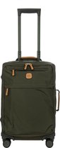 Brics Handbagage Koffer / Reiskoffer / Trolley - 55 cm - 40 Liter - Leer - X-Travel - Groen