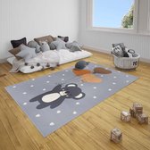Kindervloerkleed beer Beauty - grijs 160x220 cm