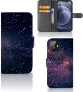 GSM Hoesje iPhone 12 | 12 Pro (6.1") Flip Cover Stars