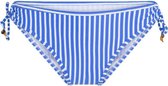 LingaDore - Bossa Bikini Strik - Slip - maat 38 - Blauw Wit