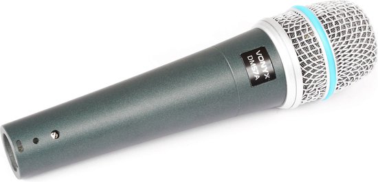 Microfoon - Vonyx DM57A zang microfoon met kabel - handheld - XLR microfoon - XLR naar 6,3mm jack - Vonyx