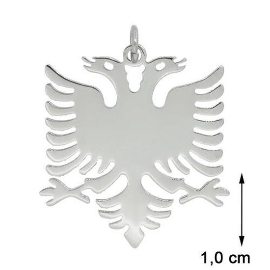 Pendentif en acier Blinx Jewels Drapeau de l'Albanie