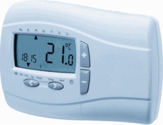 Eberle INSTAT+ 2R Kamerthermostaat Opbouw (op product) Weekprogramma 7 tot 32 °C