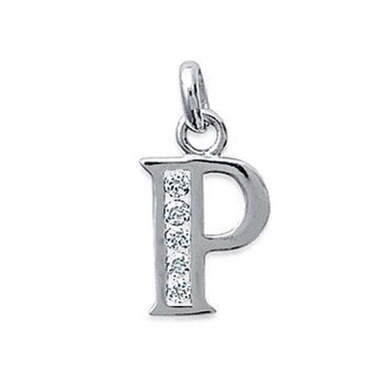 Blinx Jewels Zilveren Hanger Letter P |