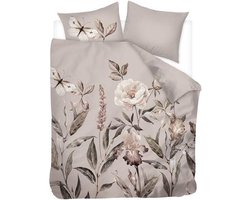 Snoozing Butterfly Field - Flanel - Dekbedovertrek - Tweepersoons - 200x200/220 cm - Multi kleur