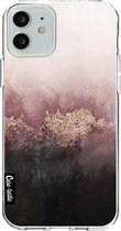Casetastic Apple iPhone 12 / iPhone 12 Pro Hoesje - Softcover Hoesje met Design - Pink Sky Print