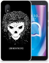 TPU Bumper Alcatel 1B (2020) Smartphone hoesje Skull Hair