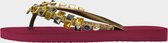 Uzurii Darkness dames slippers, Ruby, maat: 41/42