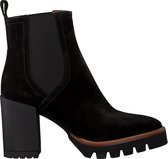 Notre-V B3811 Enkellaarsjes - Enkelboots - Dames - Zwart - Maat 38