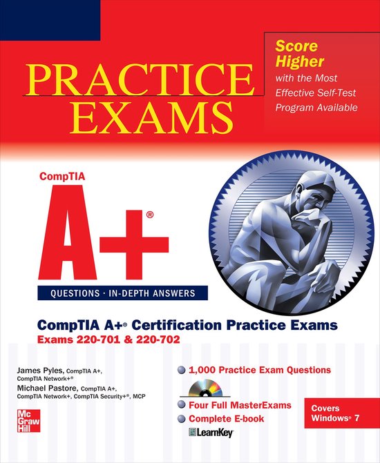 CompTIA A+ Certification Practice Exams (Exams 220-701 & 220 ... - cover