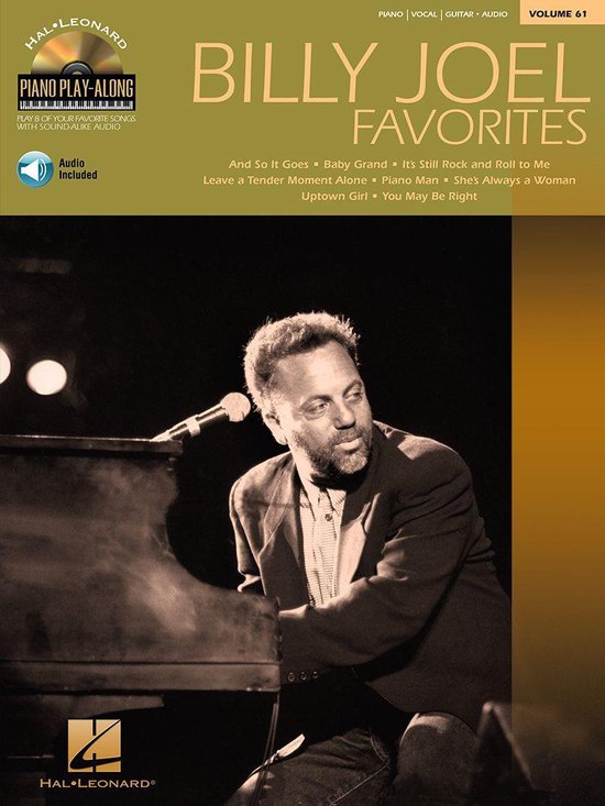 Billy Joel Favorites Songbook - cover