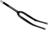 Vork 28 inch transport 1 draad glans zwart