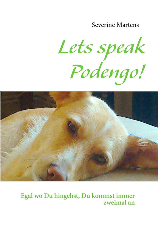 Lets speak Podengo! - cover