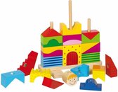 Steekpuzzel met Blokken: HUIS