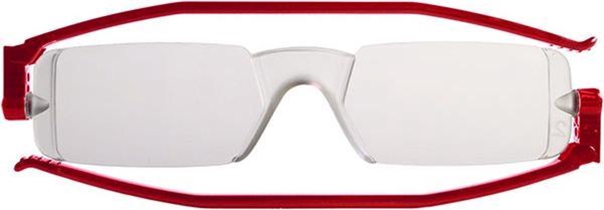 Leesbril Nannini compact opvouwbaar-Rood-+2.50