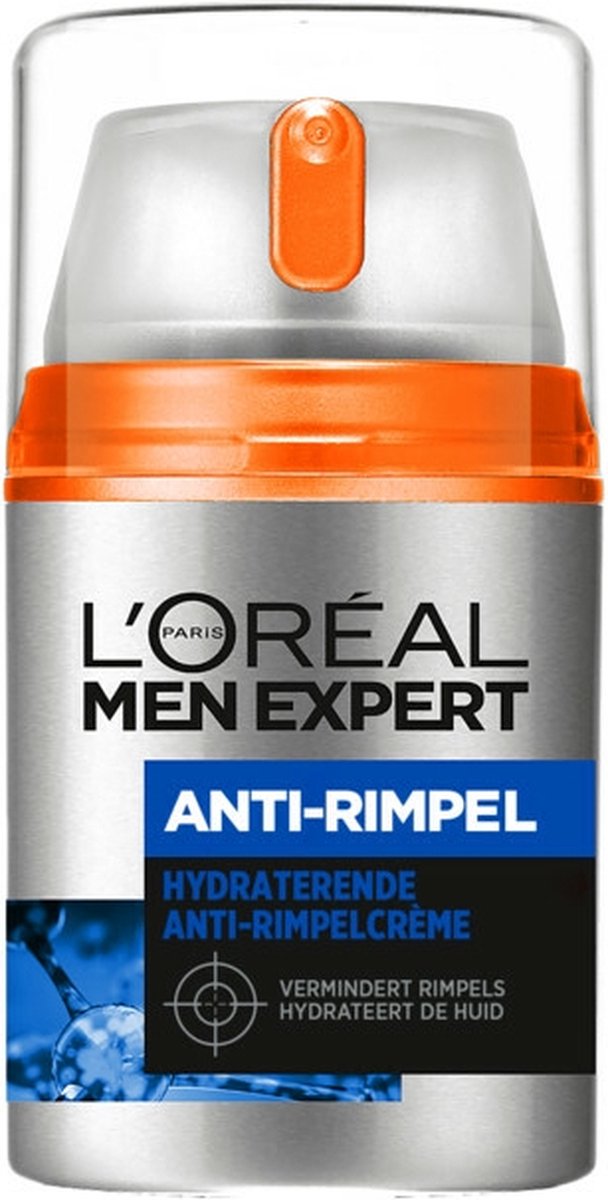 Aanpassing Verzadigen Verslaafd L'Oréal Paris Men Expert Anti Rimpel Dagcrème - 50 ml | bol.com
