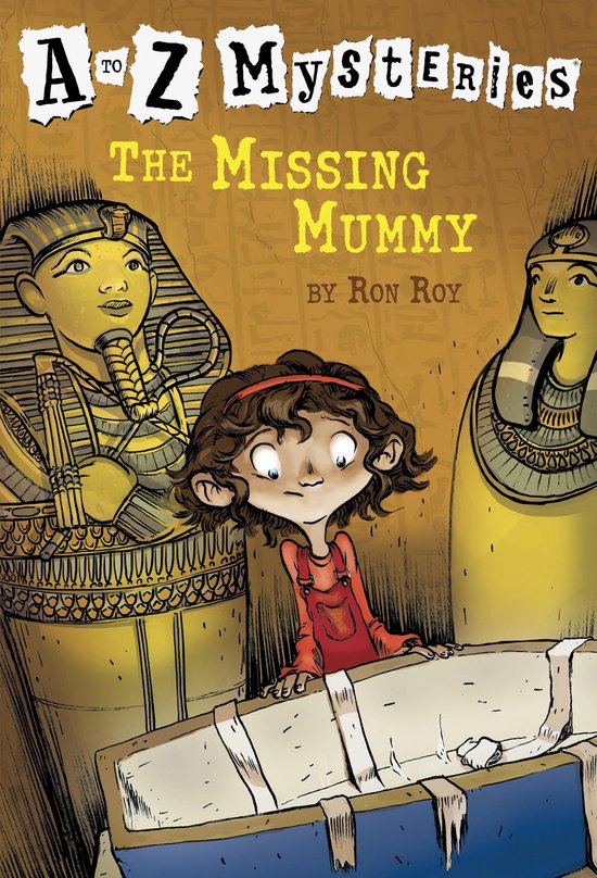 A to Z Mysteries 13 - A to Z Mysteries: The Missing Mummy - cover