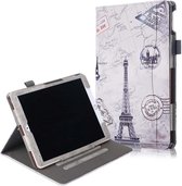 iPad 2020 hoes - 10.2 inch - Wallet Book Case - Eiffeltoren