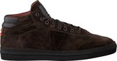 Greve Heren Hoge sneakers Umbria - Bruin - Maat 44