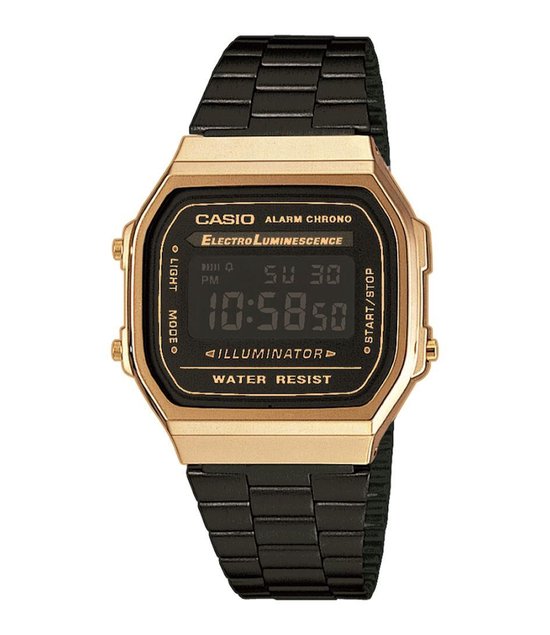 Casio Vintage A168WEGB-1BEF Dames Horloge - 36 mm | bol.com