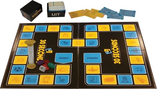 Thumbnail van een extra afbeelding van het spel Spellenbundel - Bordspellen - 3 Stuks - 30 Seconds & Jenga & Monopoly Classic