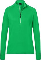 James and Nicholson Dames/dames Half Ritssport Top (Fern Green)