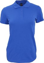SOLS Dames/dames Perfect Pique Poloshirt met korte mouwen (Koningsblauw)