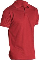 SOLS Heren Perfect Pique Korte Mouw Poloshirt (Rood)