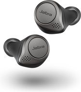 Jabra Elite 75t - Volledig draadloze in-ear oordopjes - Titanium/zwart