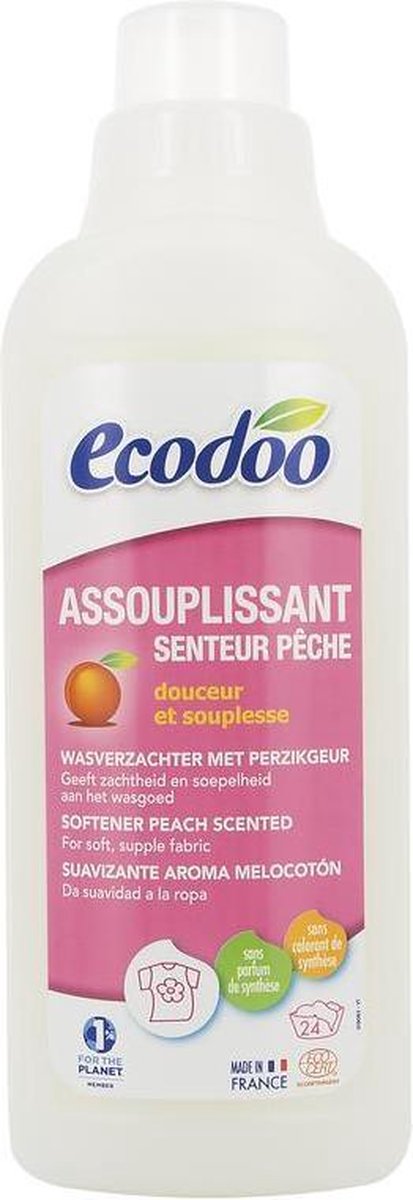 Ecodoo Wasverzachter perzik 750 ml