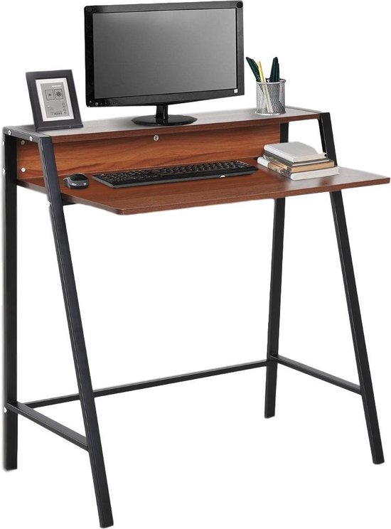 Bureau compact - Table d'écriture - Bureau d'ordinateur - Table de bureau -  84 x 45 x... | bol.com