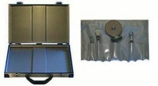 Icel - Messen magneetkoffer leeg 29 x 47 cm | bol.com