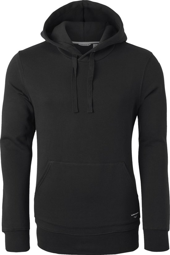 Björn Borg hoodie sweatshirt - heren trui met capuchon dik - zwart - Maat: XXL